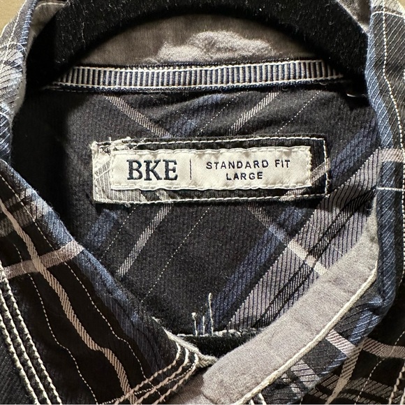 BKE Buckle Men’s Button Up Shirt Large - Picture 2 of 3